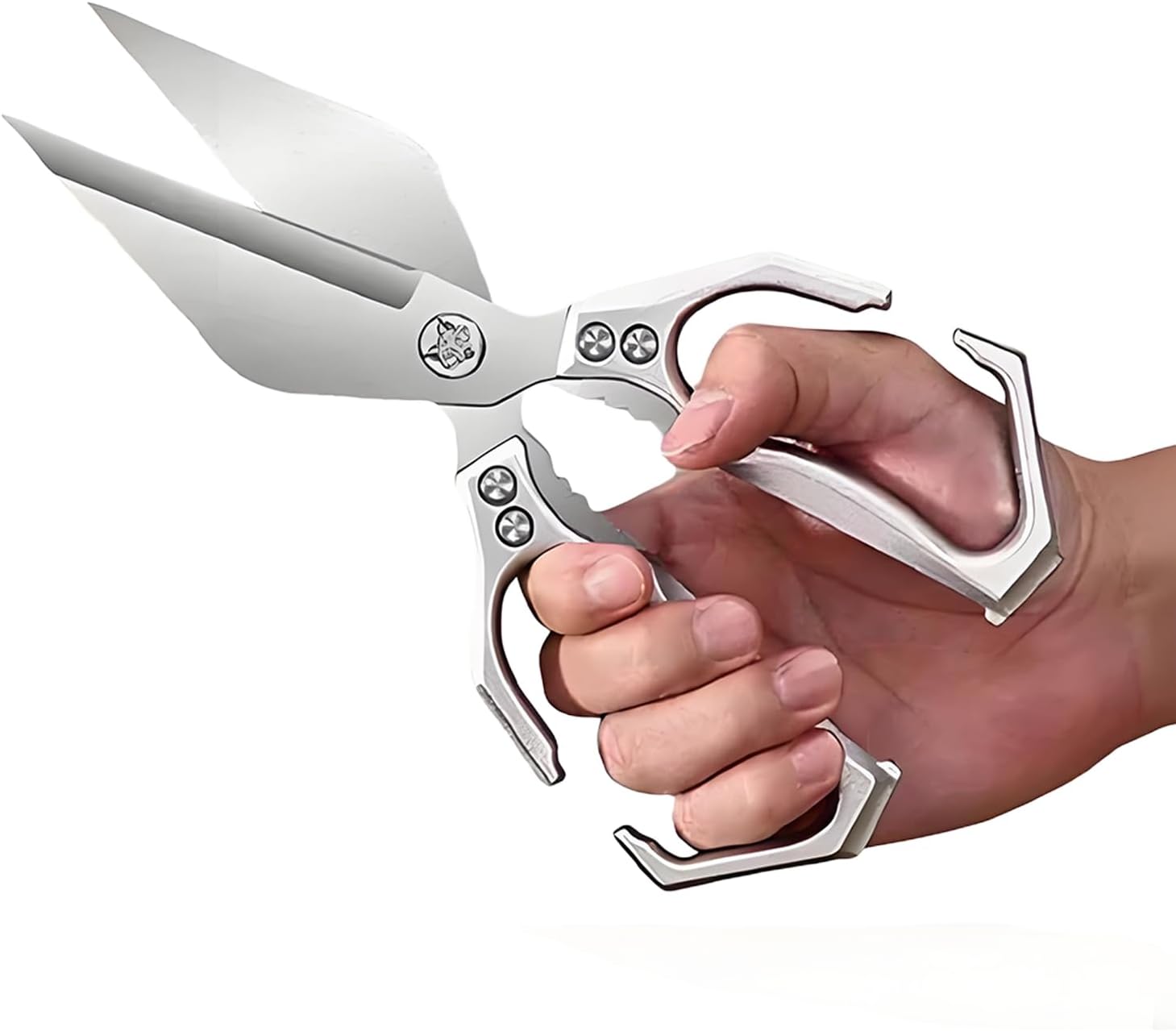 Robust køkkensaks i rustfrit stål