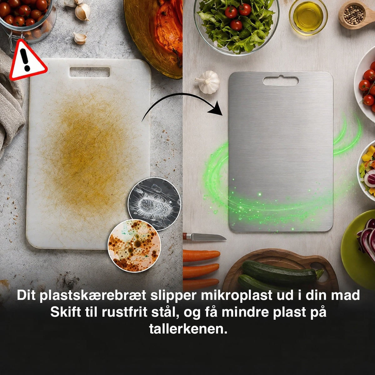 Titanium skærebræt