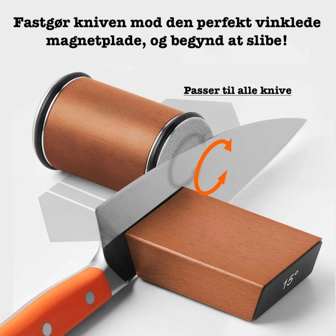 Rullende knivsliber