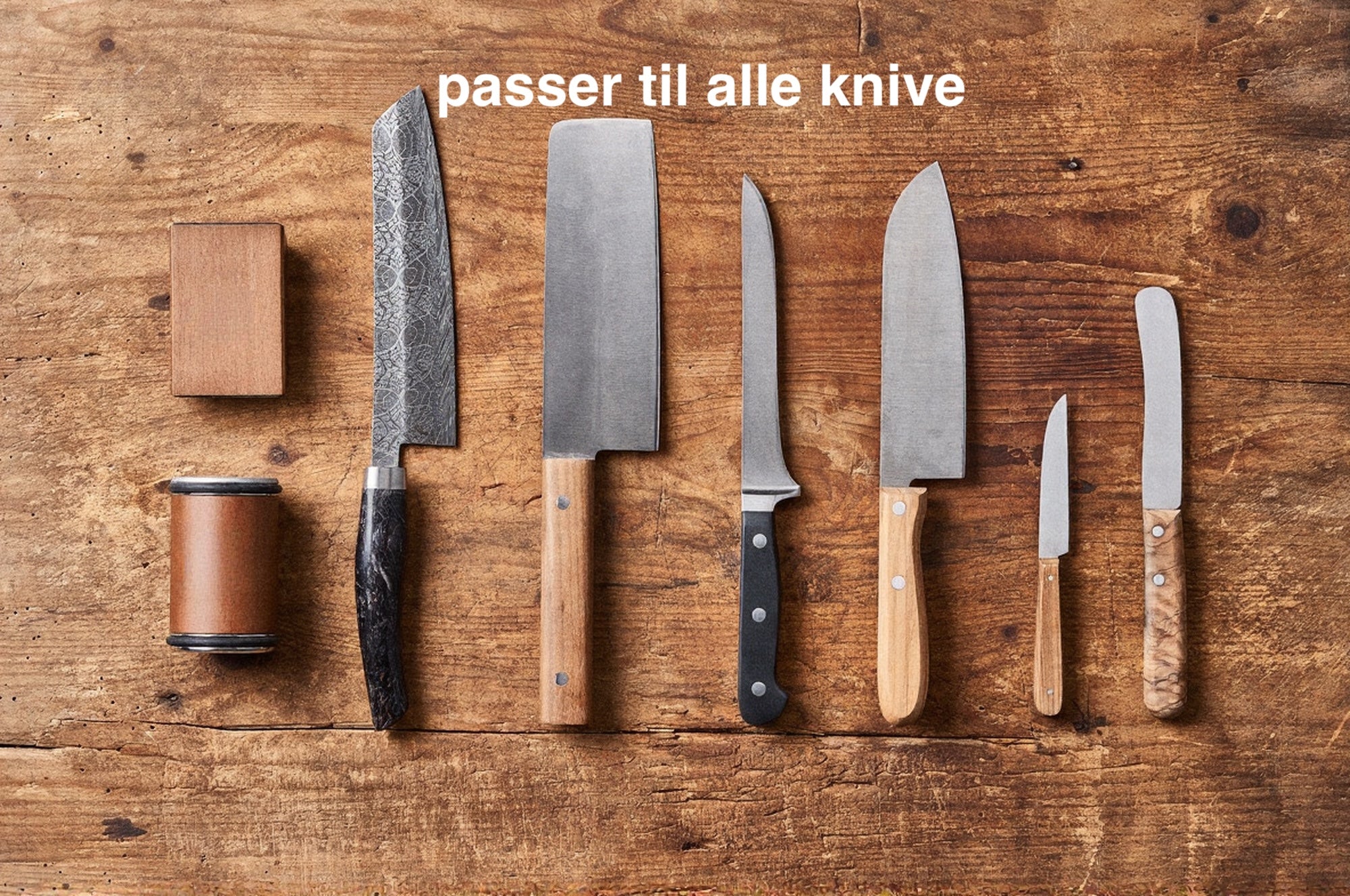 Rullende knivsliber